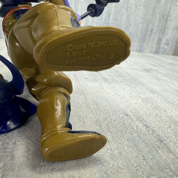 Thundercats 1986 Hachiman Action Figure LJN Toys Complete Sword Helmet Vintage - Picture 8 of 10